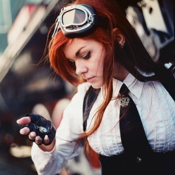 Gatas em cosplay steampunk Photobucket