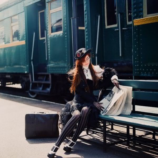 Gatas em cosplay steampunk Photobucket
