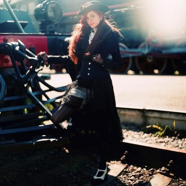 Gatas em cosplay steampunk Photobucket
