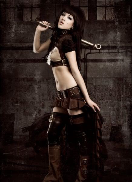 Gatas em cosplay steampunk Photobucket