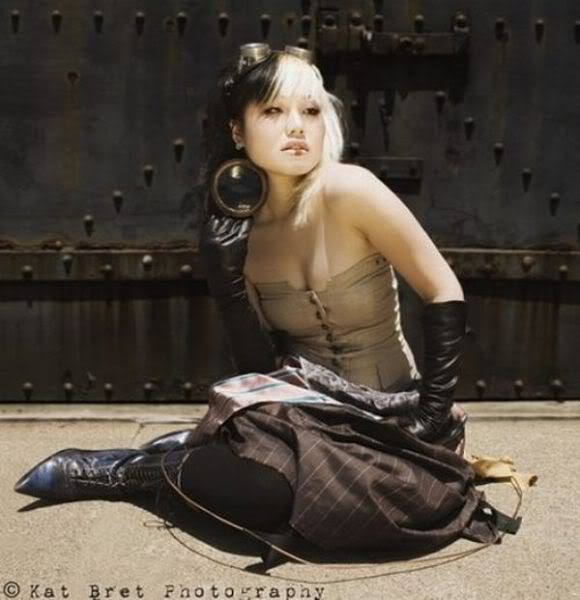 Gatas em cosplay steampunk Photobucket