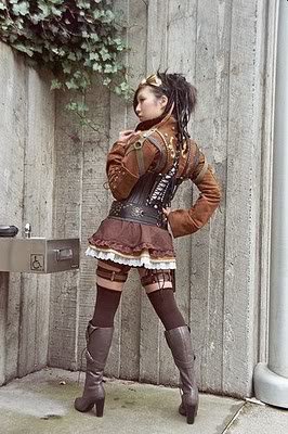 Gatas em cosplay steampunk Photobucket