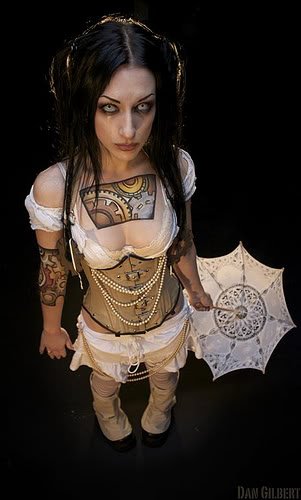 Gatas em cosplay steampunk Photobucket