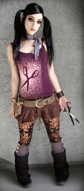 Gatas em cosplay steampunk Photobucket