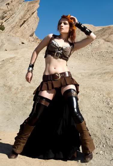 Gatas em cosplay steampunk Photobucket