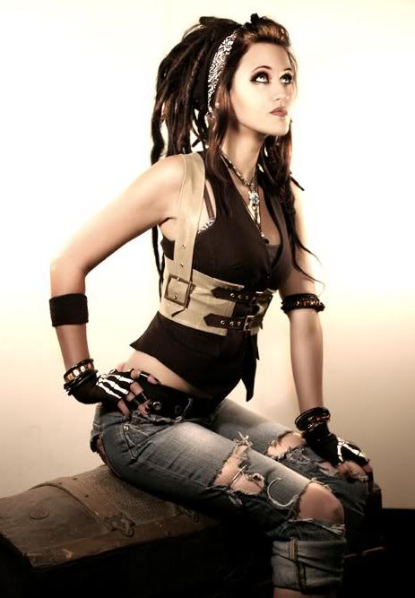 Gatas em cosplay steampunk Photobucket