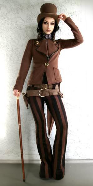 Gatas em cosplay steampunk Photobucket