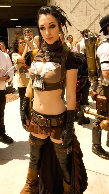 Gatas em cosplay steampunk Photobucket