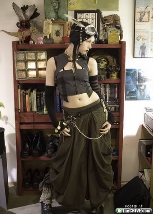 Gatas em cosplay steampunk Photobucket