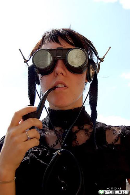 Gatas em cosplay steampunk Photobucket