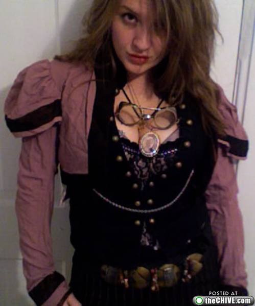 Gatas em cosplay steampunk Photobucket