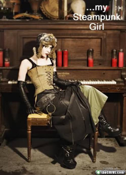Gatas em cosplay steampunk Photobucket
