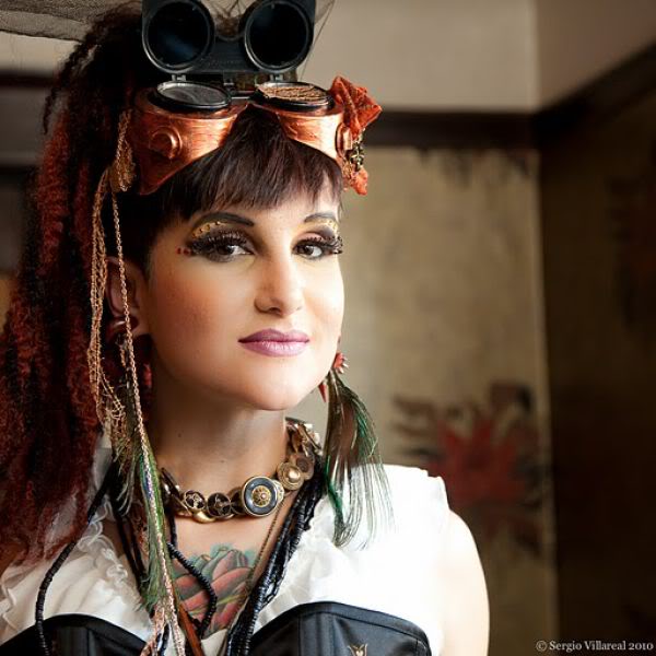 Gatas em cosplay steampunk Photobucket