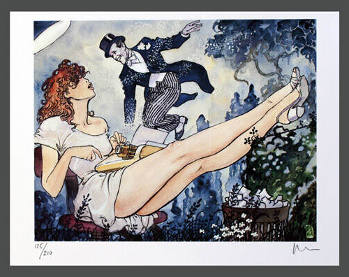 O dia em que o Milo Manara me deu autógrafo ManaraFred