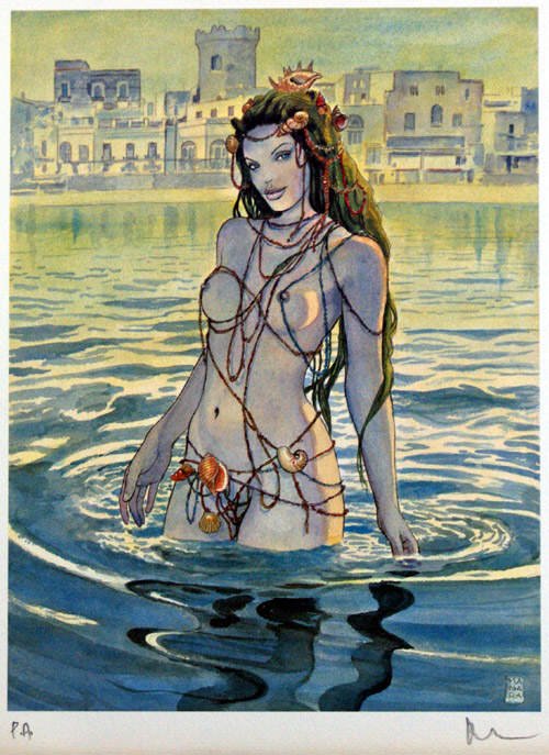 O dia em que o Milo Manara me deu autógrafo ManaraWater