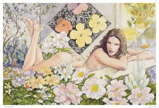 O dia em que o Milo Manara me deu autógrafo camelia-milo-manara