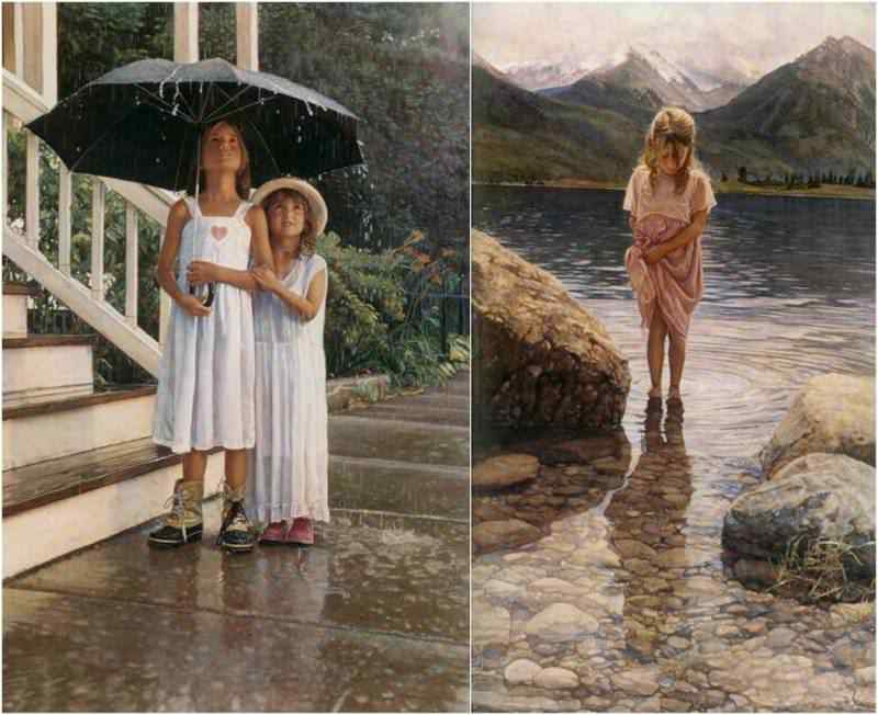 As incríveis aquareleas de Steve Hanks Photobucket
