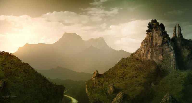 170 Matte Paintings de babar Photobucket