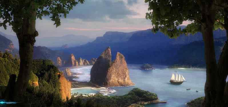 170 Matte Paintings de babar Photobucket