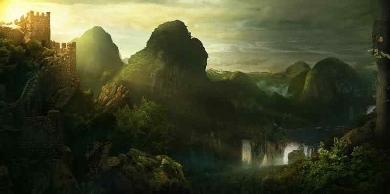 170 Matte Paintings de babar Photobucket