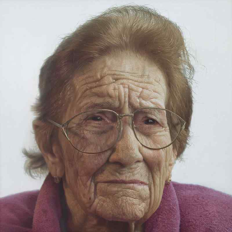 É uma foto? Conheça o ultra-realismo de Ivan Franco Fraga Retrato hiper-realista de uma mulher