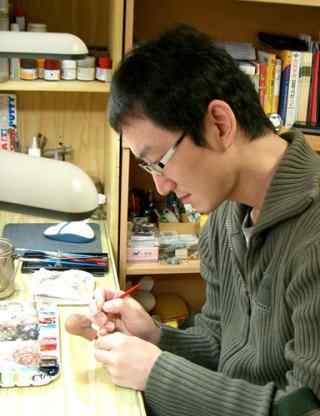 JC pintura Hong JC Hong painting | Arte | bonecos, escultura, hot toys