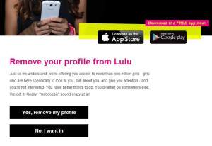 Como descobrir sua nota no Lulu? Veja como saber seu ranking com a mulherada lulu_-_deactivate_your_account