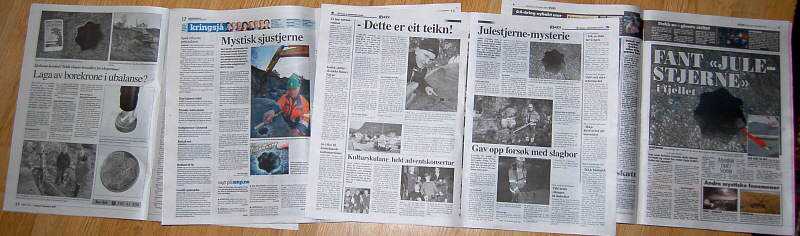 Um misterioso buraco na Noruega Revista questiona o buraco misterioso da Noruega