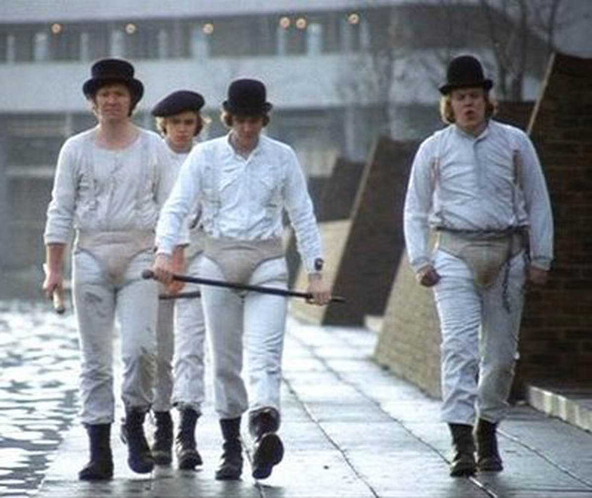 A origem dos Drugues de Laranja Mecânica clockworkorangecostume