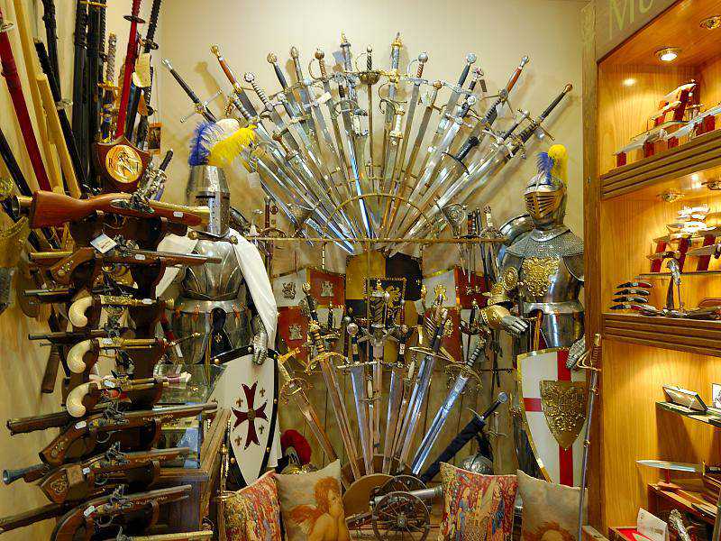 Facas artesanais Souvenirs_from_Toledo