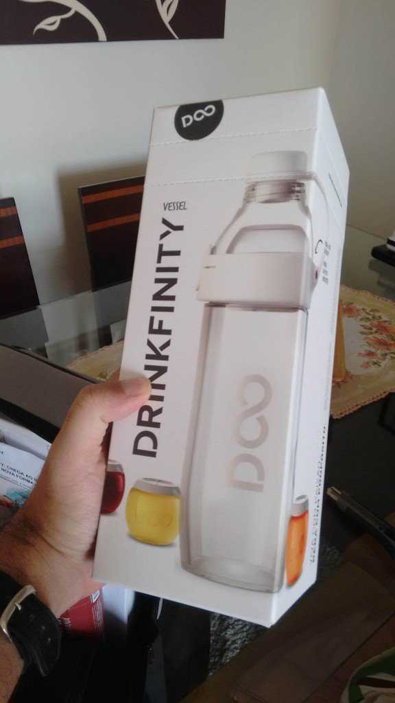 Drinkfinity chegou vessel