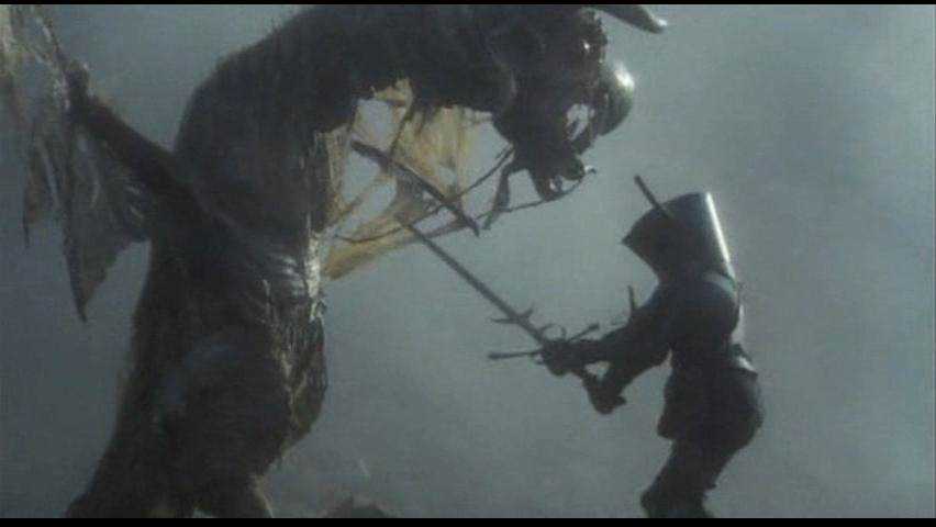 Os melhores filmes com dragões Jabberwocky-Black-Knight-18