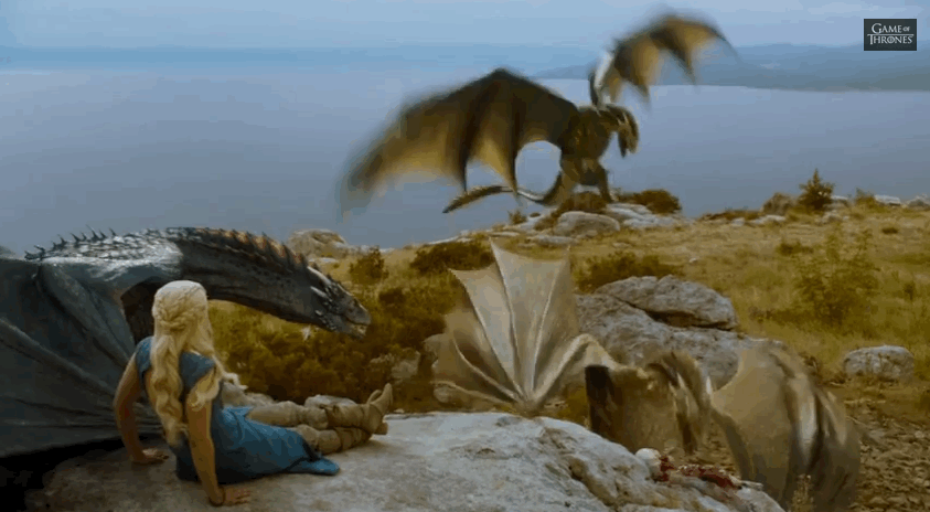 Os melhores filmes com dragões game-of-thrones-dragons