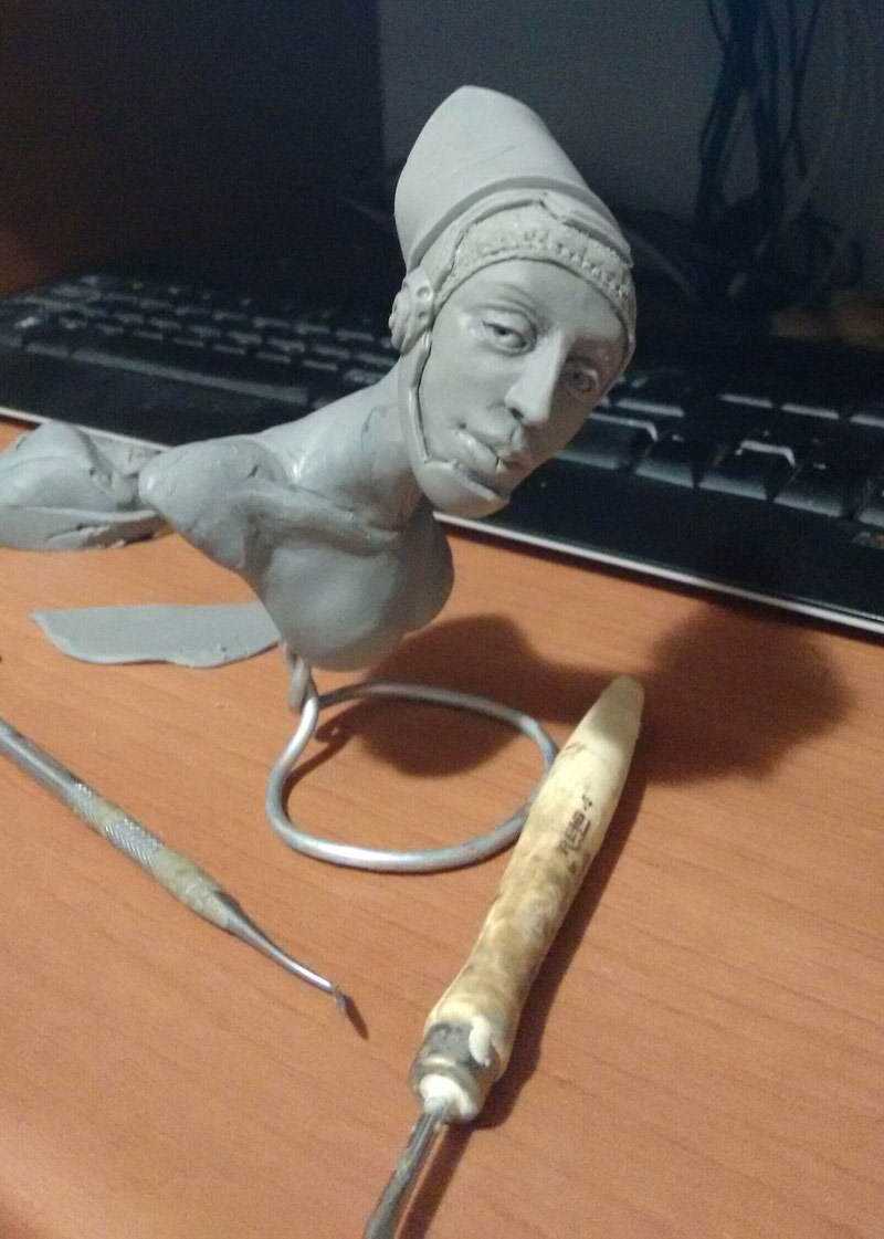 Space Goddess - modelagem goddess16