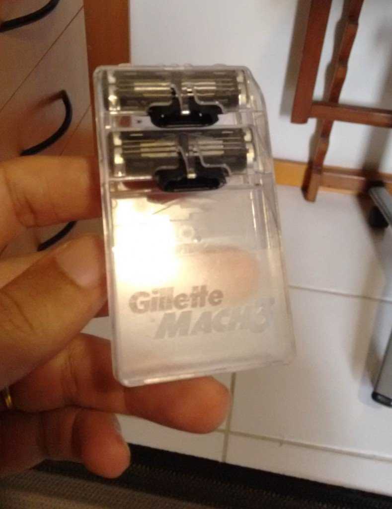 O que eu aprendi com o meu barbeador mach3sacanagem