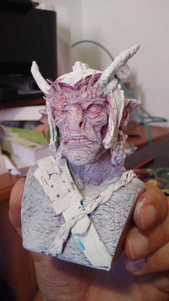 Pintura de miniatura passo-a-passo: Pintando o Belioz pintado11
