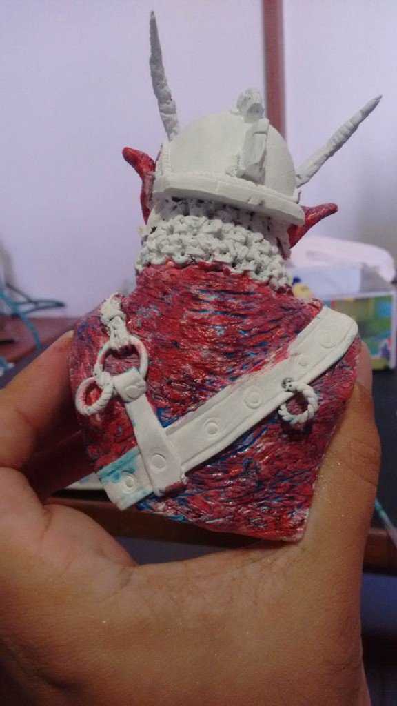 Pintura de miniatura passo-a-passo: Pintando o Belioz pintado14