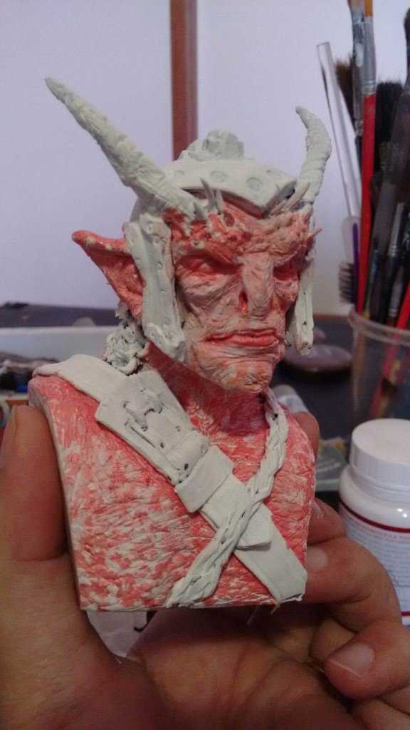 Pintura de miniatura passo-a-passo: Pintando o Belioz pintado19