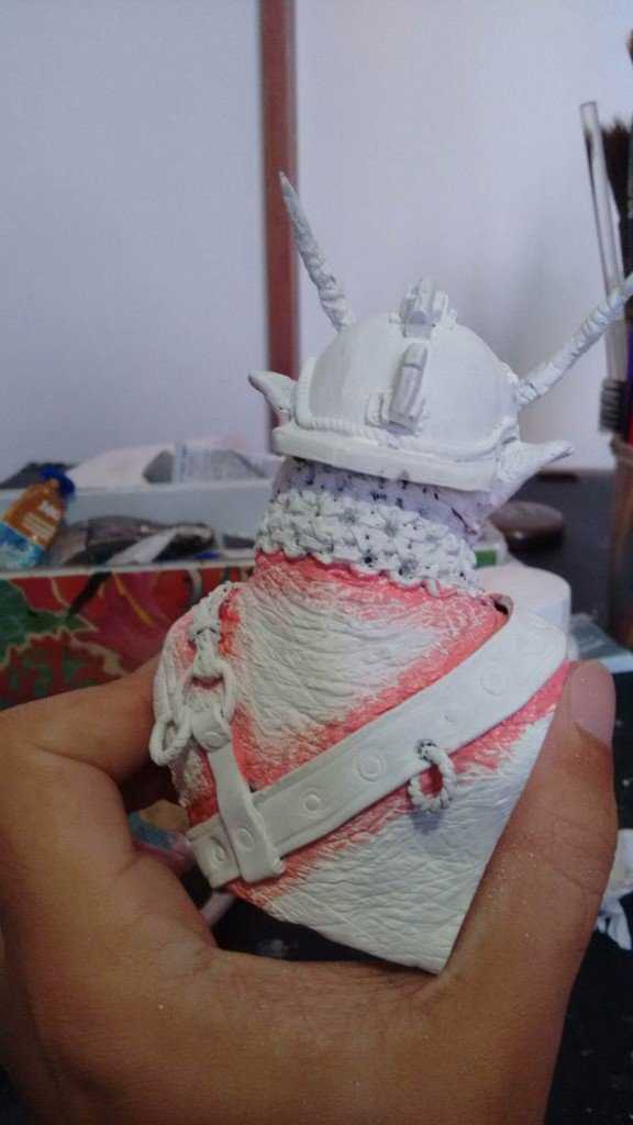 Pintura de miniatura passo-a-passo: Pintando o Belioz pintado20