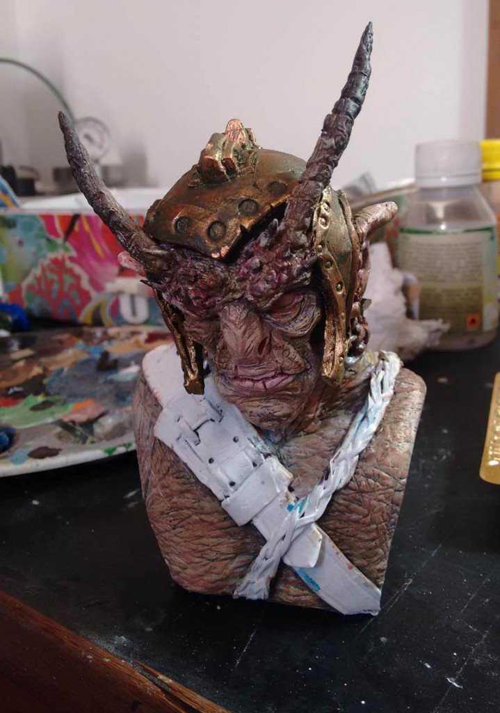 Pintura de miniatura passo-a-passo: Pintando o Belioz pintado3