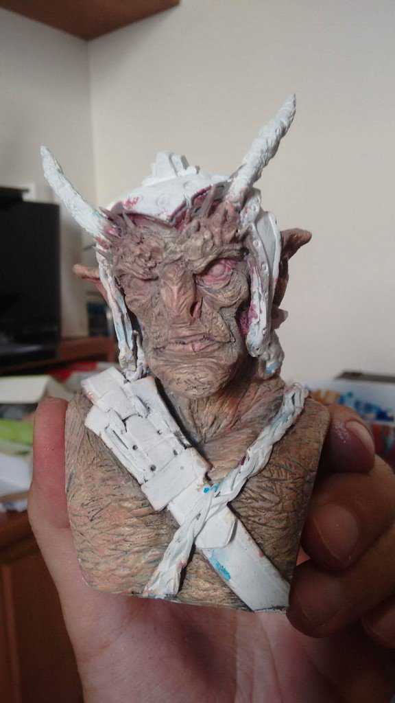 Pintura de miniatura passo-a-passo: Pintando o Belioz pintado8