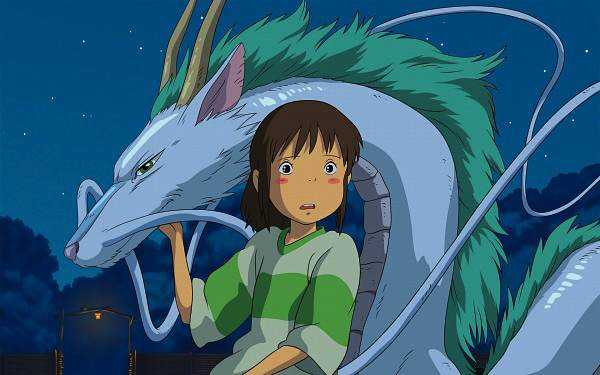 Os melhores filmes com dragões spirited-away