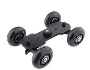 Como fazer um carrinho para dolly em mesa Compact-Desktop-Camera-Dolly-Tracker-Roller-Video-Slider-dolly-Car-for-dslr-Camera-Professional-Monitor-DV