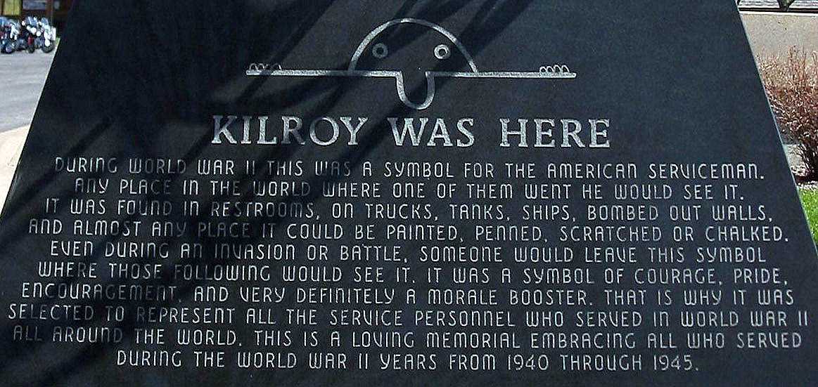 5 grafittis estranhos e misteriosos que aparecem pelo mundo Kilroy Was Here Marker