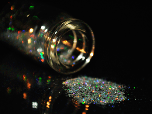 O que fazer com vidros de conserva? (sem ser conserva) glitter