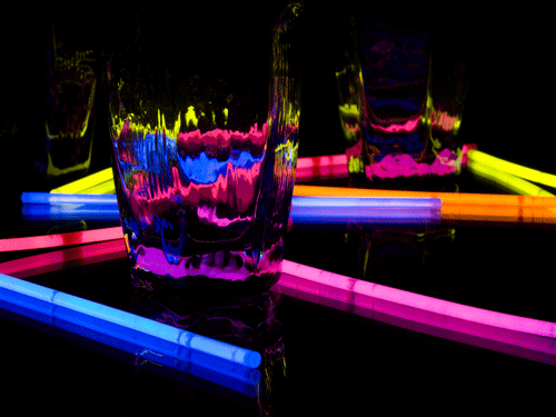 O que fazer com vidros de conserva? (sem ser conserva) glowsticks