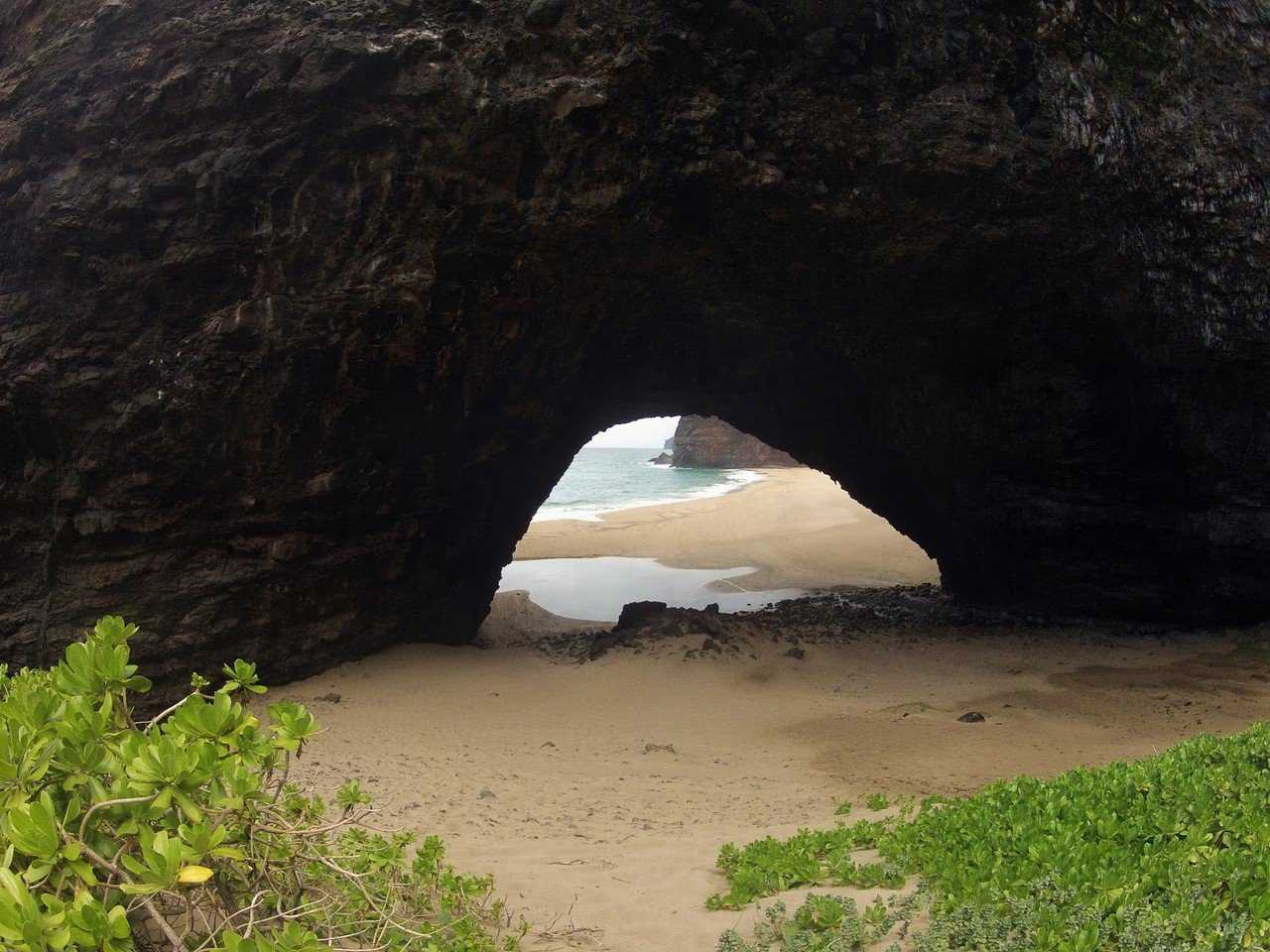 Foto Gump do Dia: Praia de Honopu no Kauai 0_49c6bb_a6e25bcc_orig