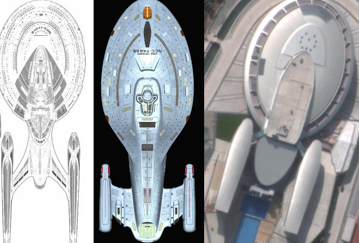 Chinês milionário constrói escritório com a forma da Enterprise 1432132995-enterpris