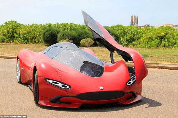 Chinês constrói um supercarro em casa caraochina3