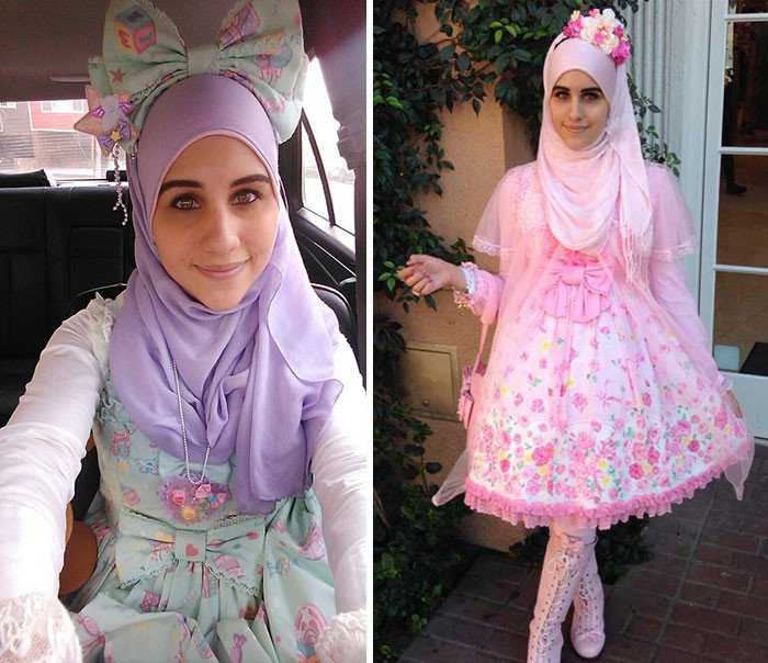 Lolita Fashion Muçulmana 33a4631c18ca0e21afb2c322999a1626